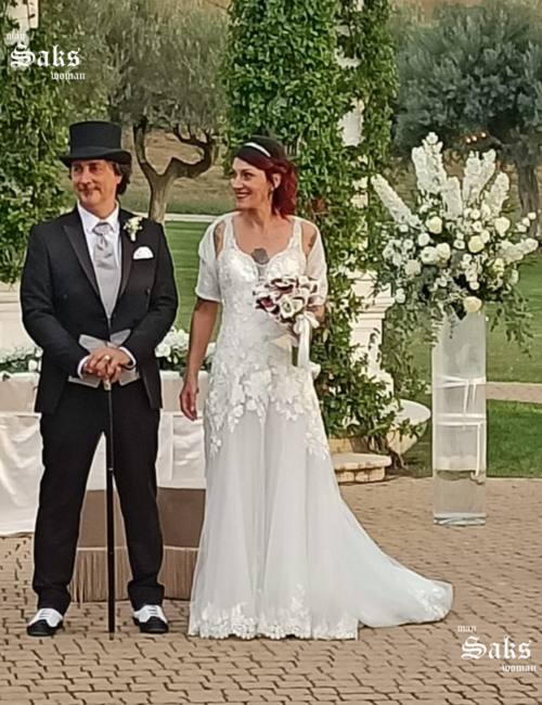 L'eleganza su misura per il giorno del sì: Guido Cammisano e Saks Cerimonia abito vestito da sposo su misura a chieti scalo foto 29