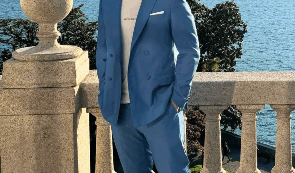 Edoardo Pincelli in Cautieri per Saks – il doppio petto su misura per la cerimonia moderna abito doppio petto saks cerimonia chieti scalo abiti su misura